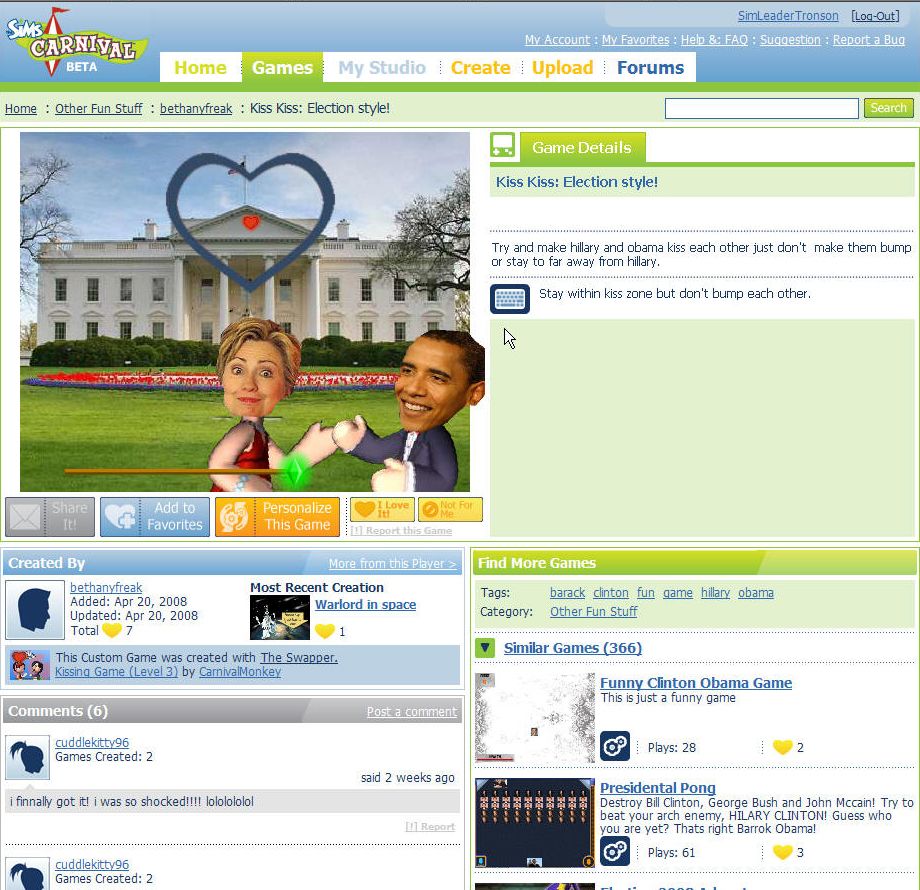 Les Sims Carnaval vous permet de créer vos propres jeux