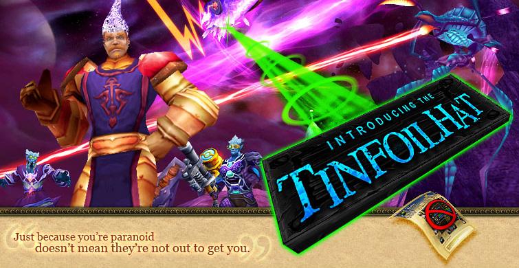 Tinfoil hats to enhance WoW privacy