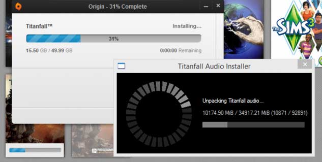 Titanfall sur PC contient 34 Go de fichiers audio