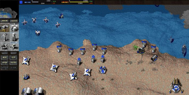 Total Annihilation original sur Steam et GoG