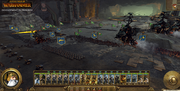 Total War: Warhammer hands on footage shows Dwarves dominating