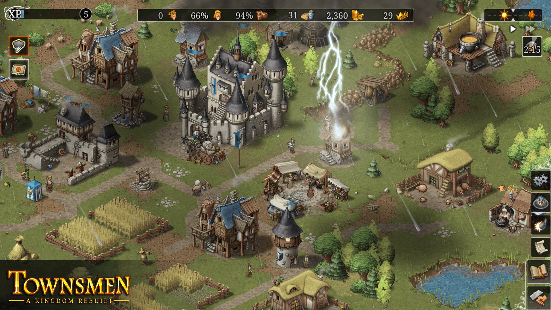 Townsmen – A Kingdom Rebuilt (+10 Trainer)