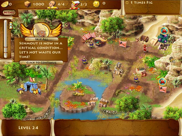 The TimeBuilders: Pyramid Rising 2 (+2 Trainer)