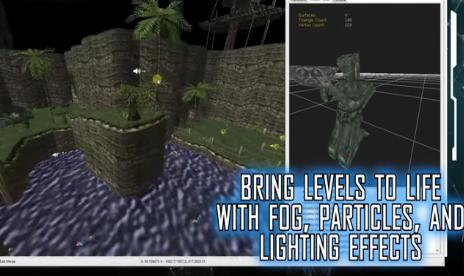 You can make your own levels in the Turok remaster