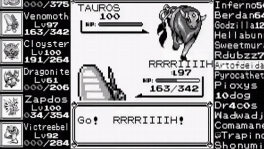 Twitch Plays Pokemon acaba de vencer al Profesor Oak