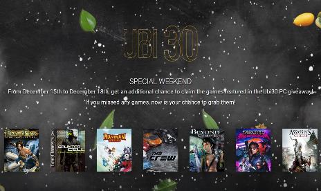 Puedes conseguir 7 juegos de Ubisoft gratis esta semana
