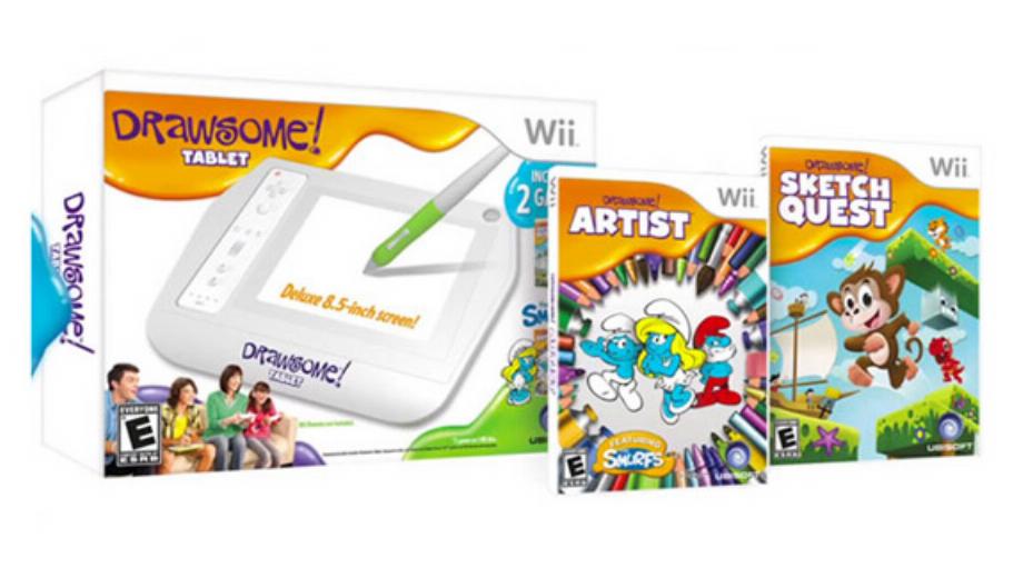 Ubisoft Reveals Drawsome Drawing Tablet For Wii