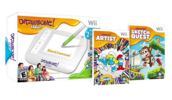 Ubisoft enthüllt Drawsome-Zeichentablett für Wii