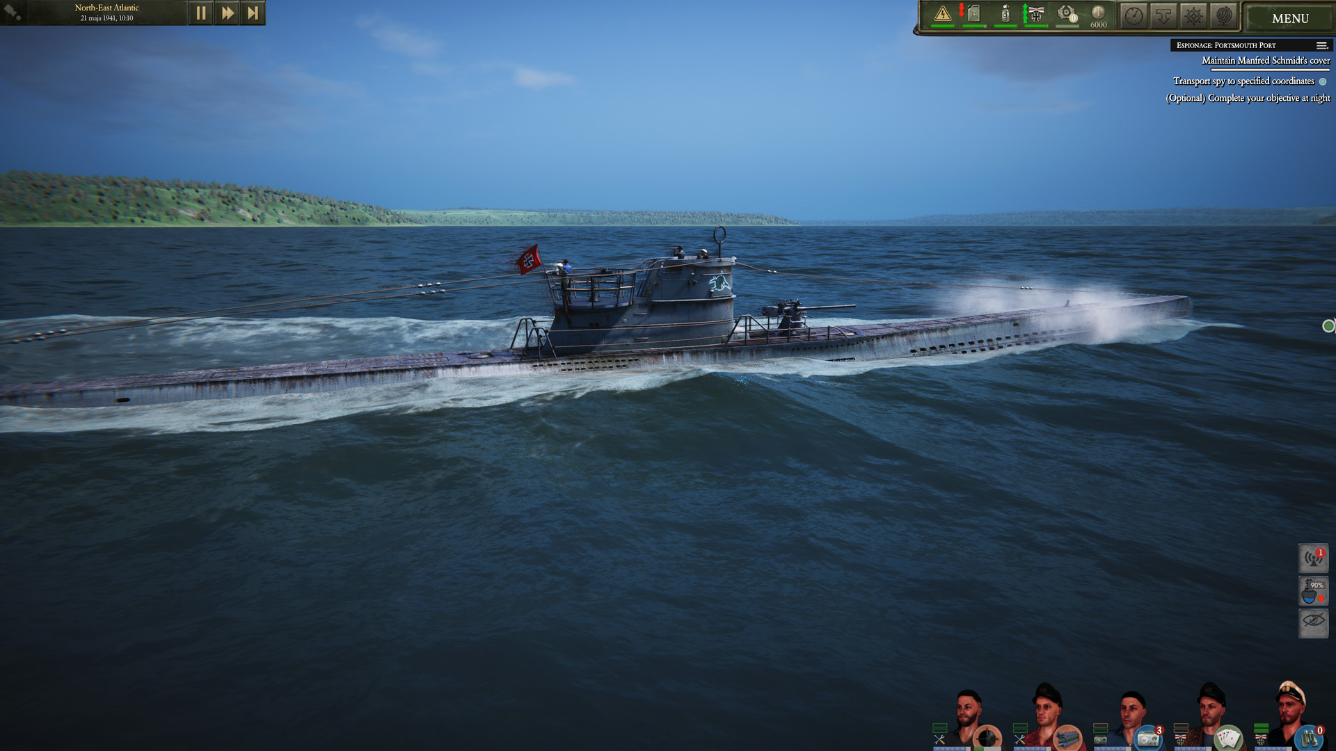 UBOAT b126 (+1 Trainer)