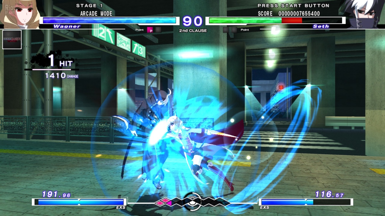 UNDER NIGHT IN-BIRTH ExeLate v20180820 (+7 Trainer)