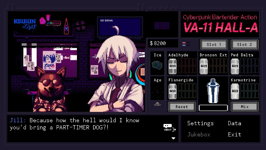 VA-11 Hall-A: Cyberpunk Bartender Action (Money Trainer) [z3r0]
