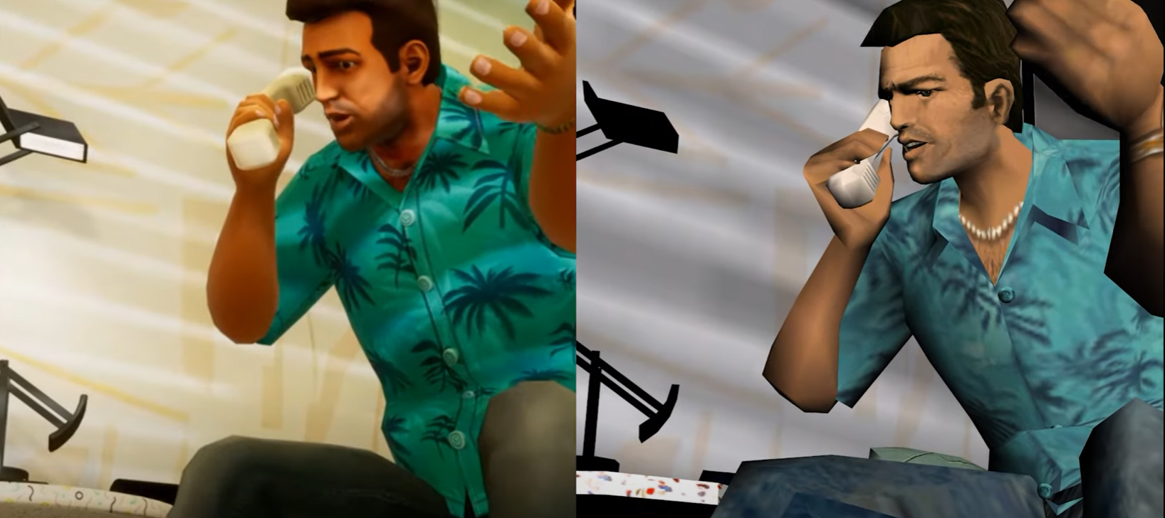 GTA Vice City The Definitive Edition gives the classic a new look