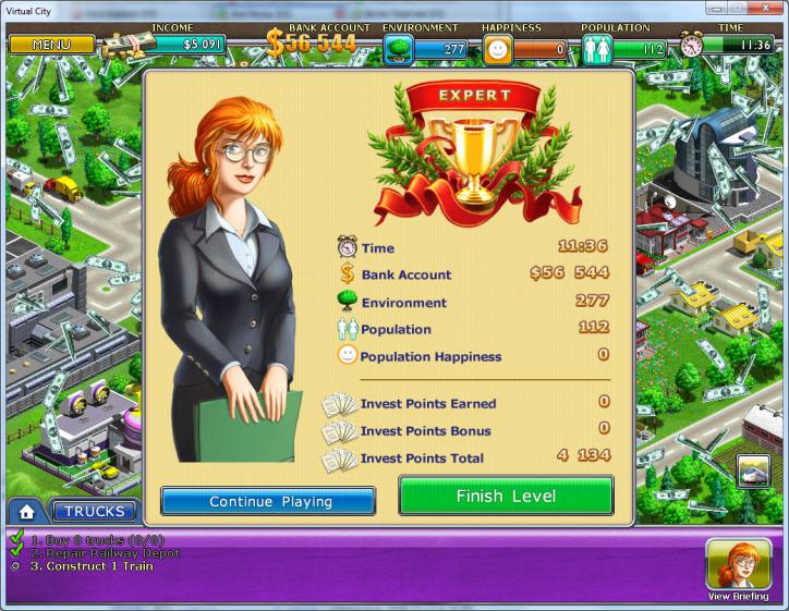 [Pizza]Virtual City (Money Trainer)