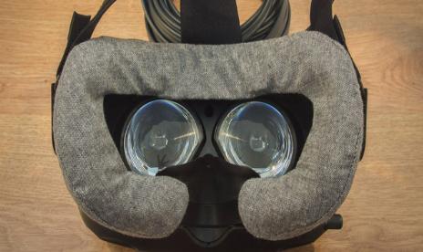 HTC Vive Pre now has its own face-mount cover