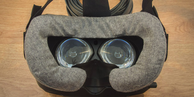 HTC Vive Pre now has its own face-mount cover