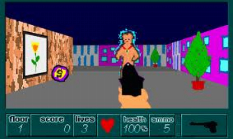 Wolfenstein 3D – Get All Weapons and Ammo amp Health