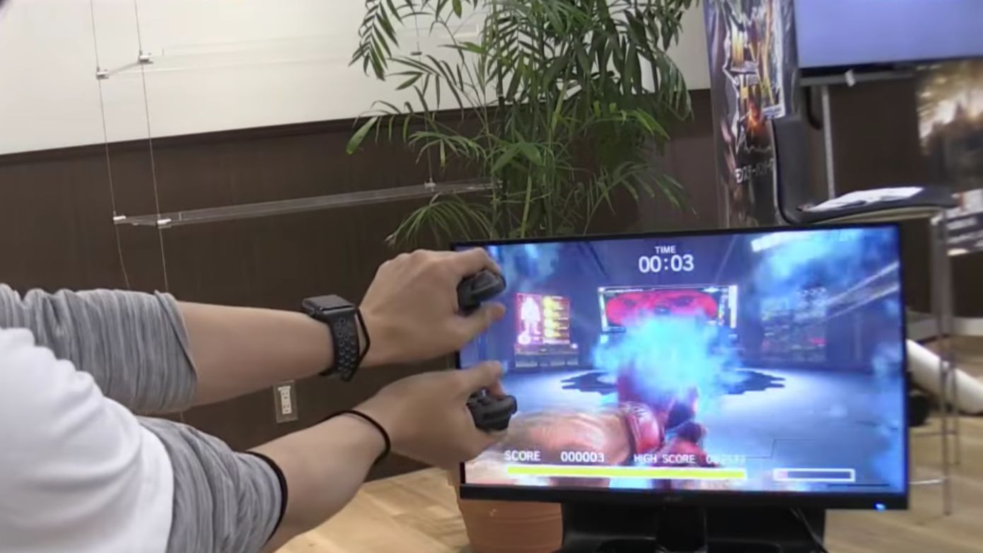 Street Fighter On The Switch Has 1st Person Gesture-Based Combat