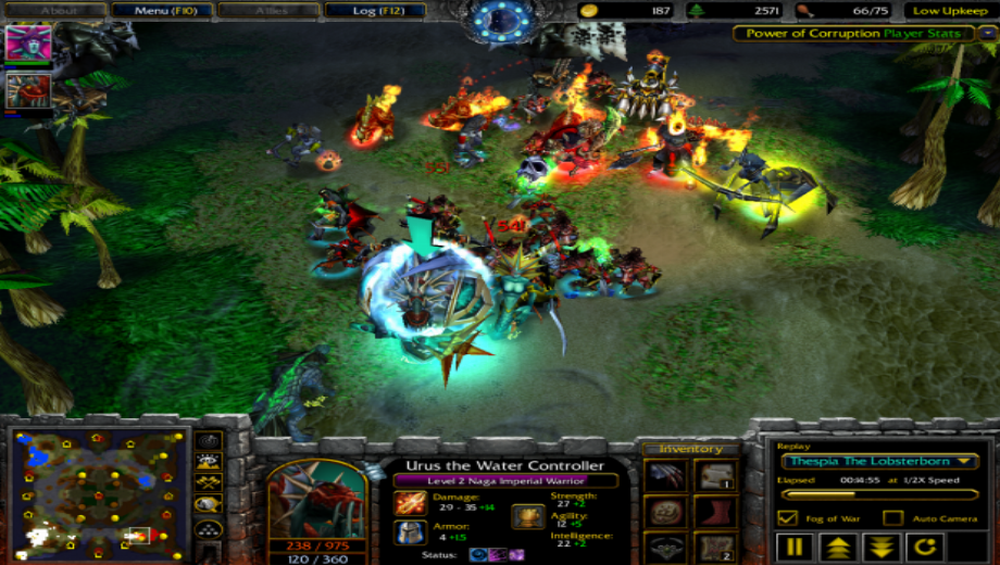 Warcraft III: The Frozen Throne – Power of Corruption Version v2.2d ONLINE