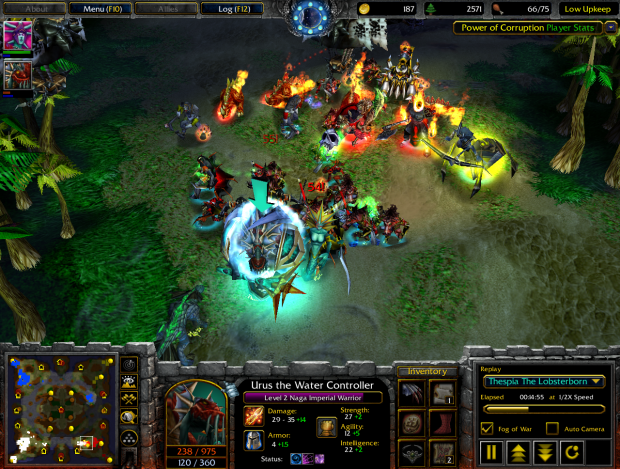 Warcraft III: The Frozen Throne – Power of Corruption Version v2.2d ONLINE