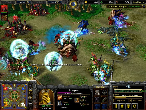 Warcraft III: Der gefrorene Thron - Macht der Verderbnis v2.3 - Antiker Tempel