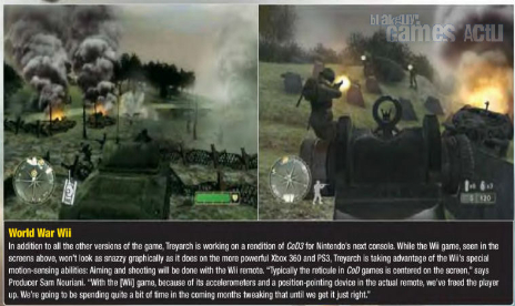 CoD 3 sur Wii - Premières images