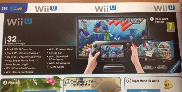 New Wii U bundle to include Super Mario Bros U, Luigi U