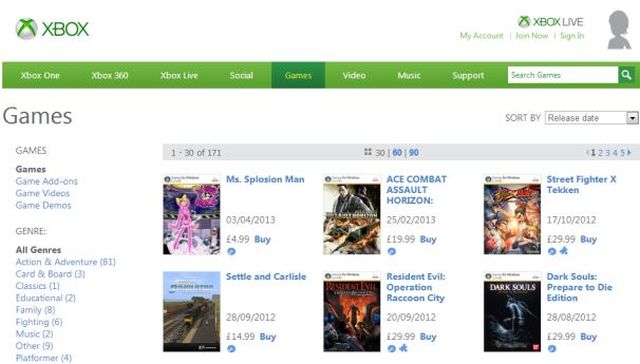 Microsoft To Stop Selling PC Games Through Xbox.com Marketplace