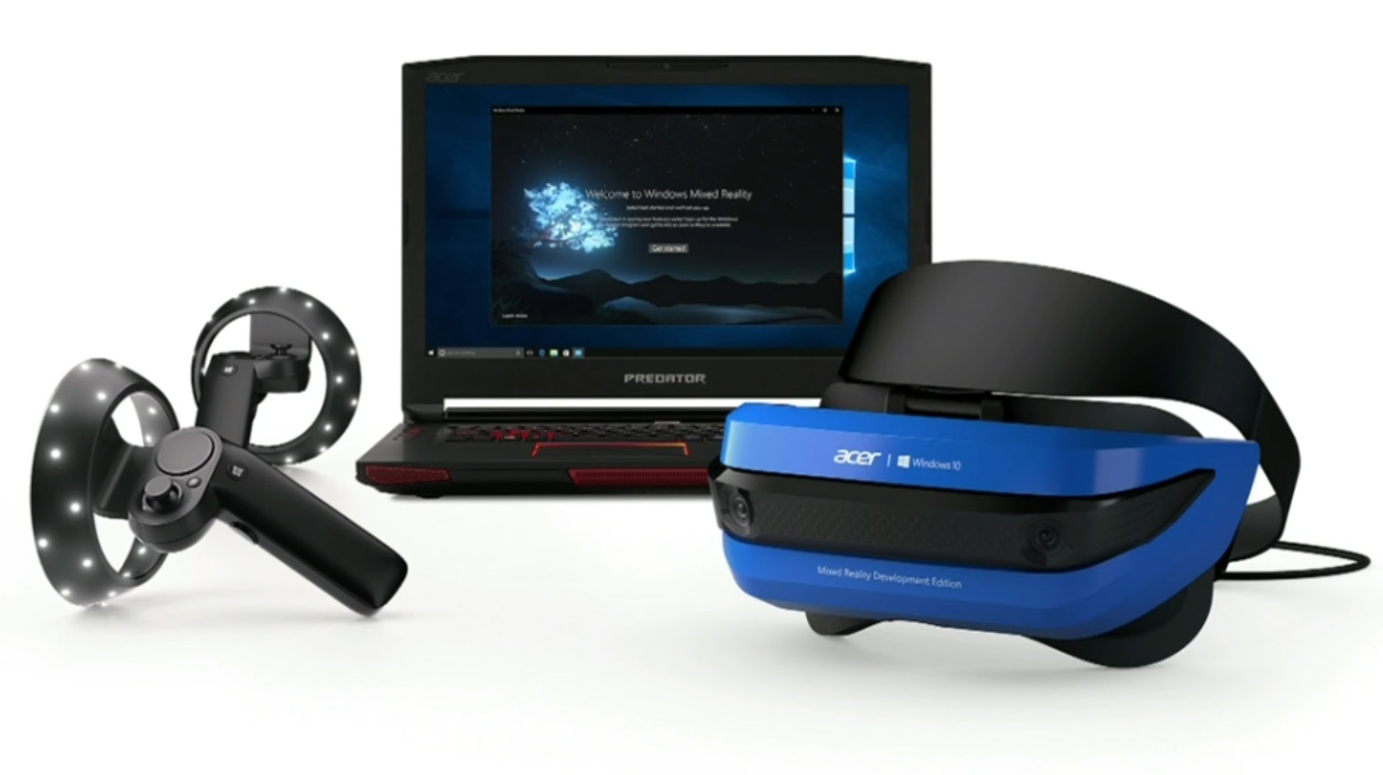 Microsoft’s VR motion controllers are a Vive/Rift crossover