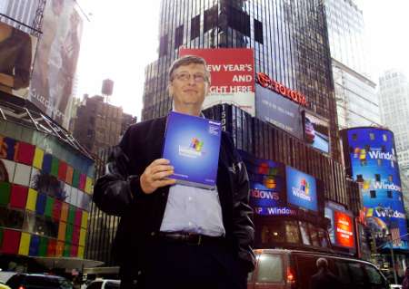 Microsoft bringt Windows XP auf den Markt