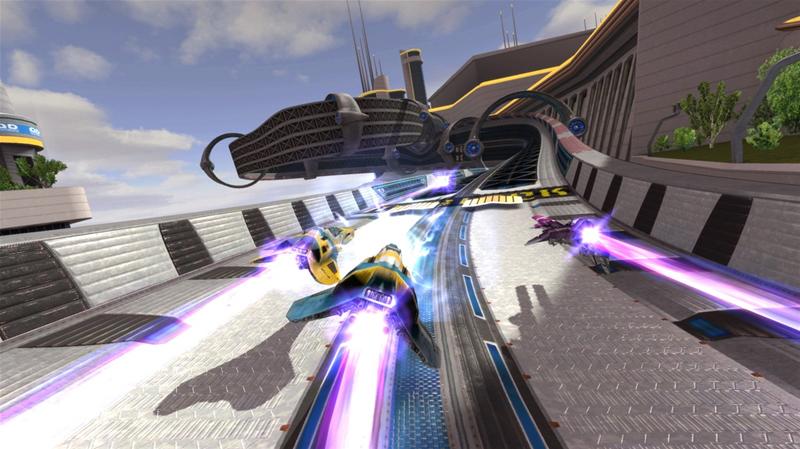 Ajout puis suppression de publicités dans le jeu de Wipeout HD