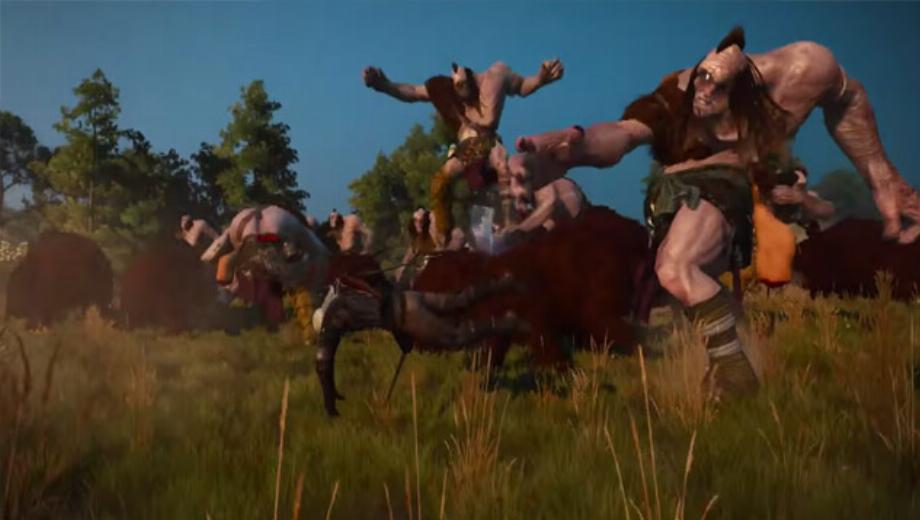 Witcher 3 hosts creature wars in bear vs cyclops brawl