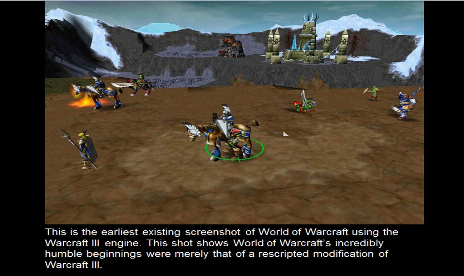 Blizzard Shares World Of WarCraft Early Development Screenshots