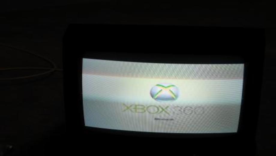 XBox 360 vista en la naturaleza