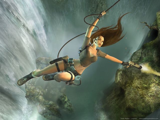 Frau Croft gibt ihr X360-Debüt