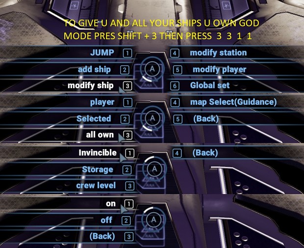 x4-foundations cheat menu