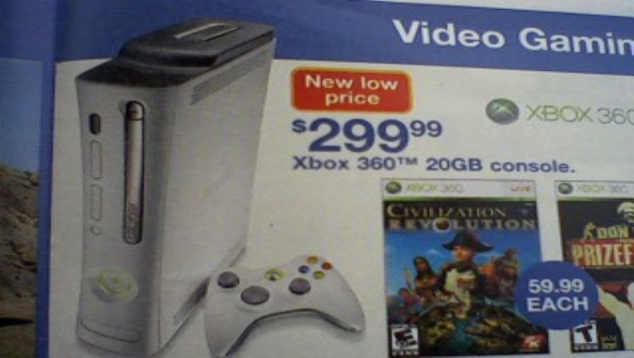 Une fuite de publicité confirme la baisse du prix de la Xbox 360