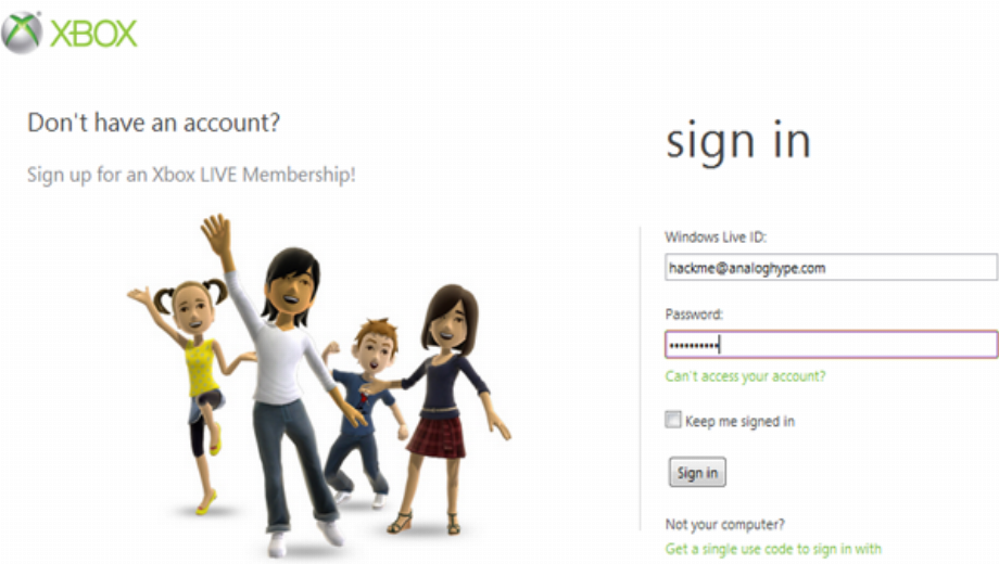 Xbox Website Loose Security Is The Source Of Hacked Xbox Accounts
