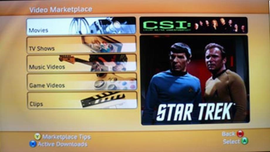 Canada And Europe Get Xbox Live Video Marketplace