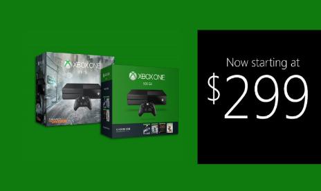 Xbox One Preis gesenkt auf $299 vor der Enthüllung des neuen Modells