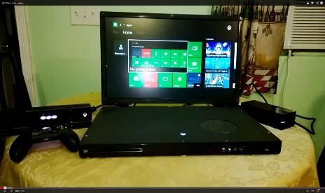 Xbox One Turned Into 22 Inch Laptop