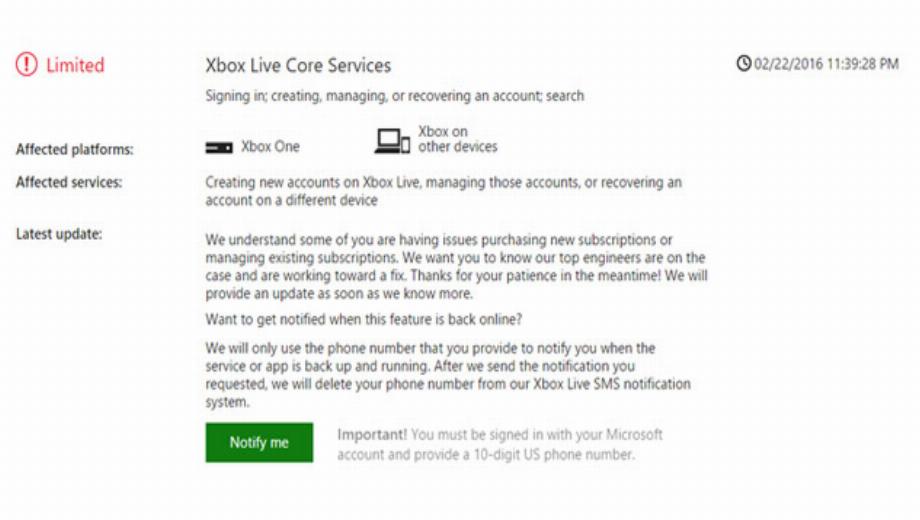 Xbox Live leidet unter dem größten Ausfall seit langem