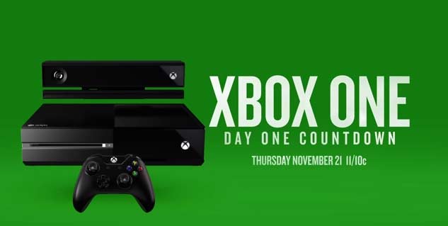 Countdown zum Start der Xbox One mit Spike