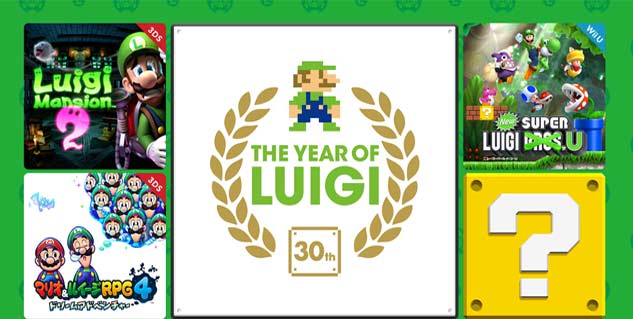 Nintendo Hails 2013 as the Year of Luigi with new site