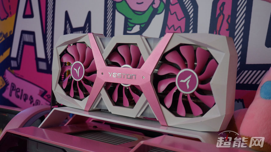 Yeston’s pink RX 5700 graphics cards sure look different