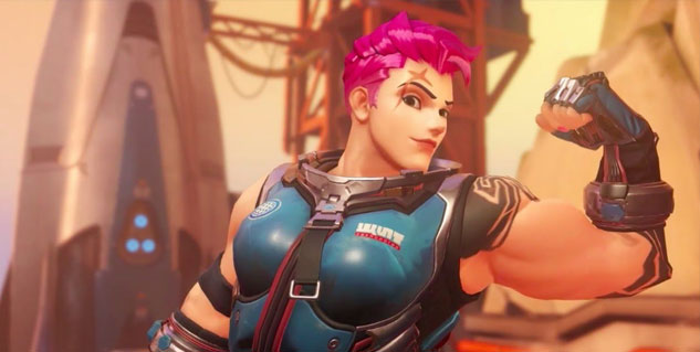Conoce a Zarya, la pateadora de traseros con láser de Overwatch