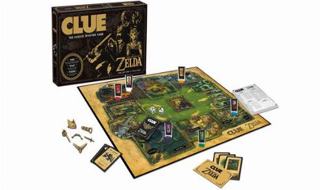 Anunciado el juego de mesa Legend of Zelda Clue