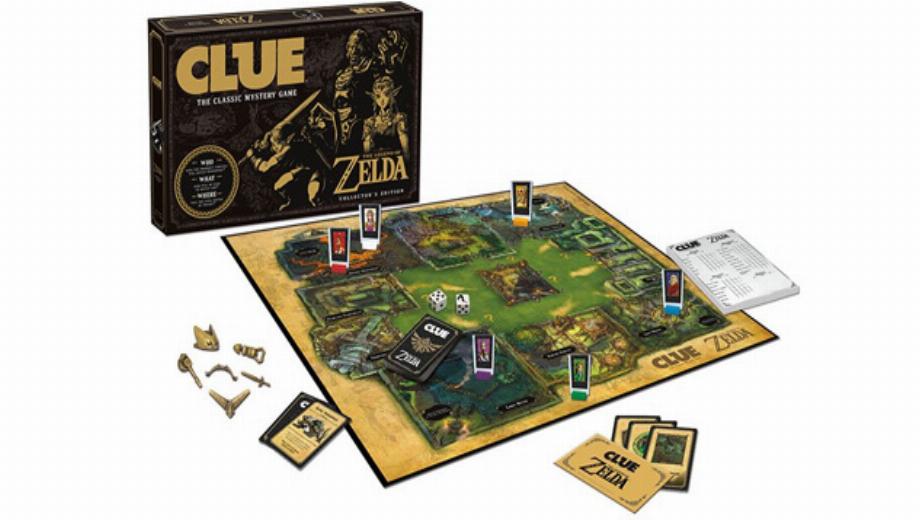 Legend of Zelda Clue board game announced