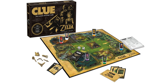 Legend of Zelda Clue board game announced