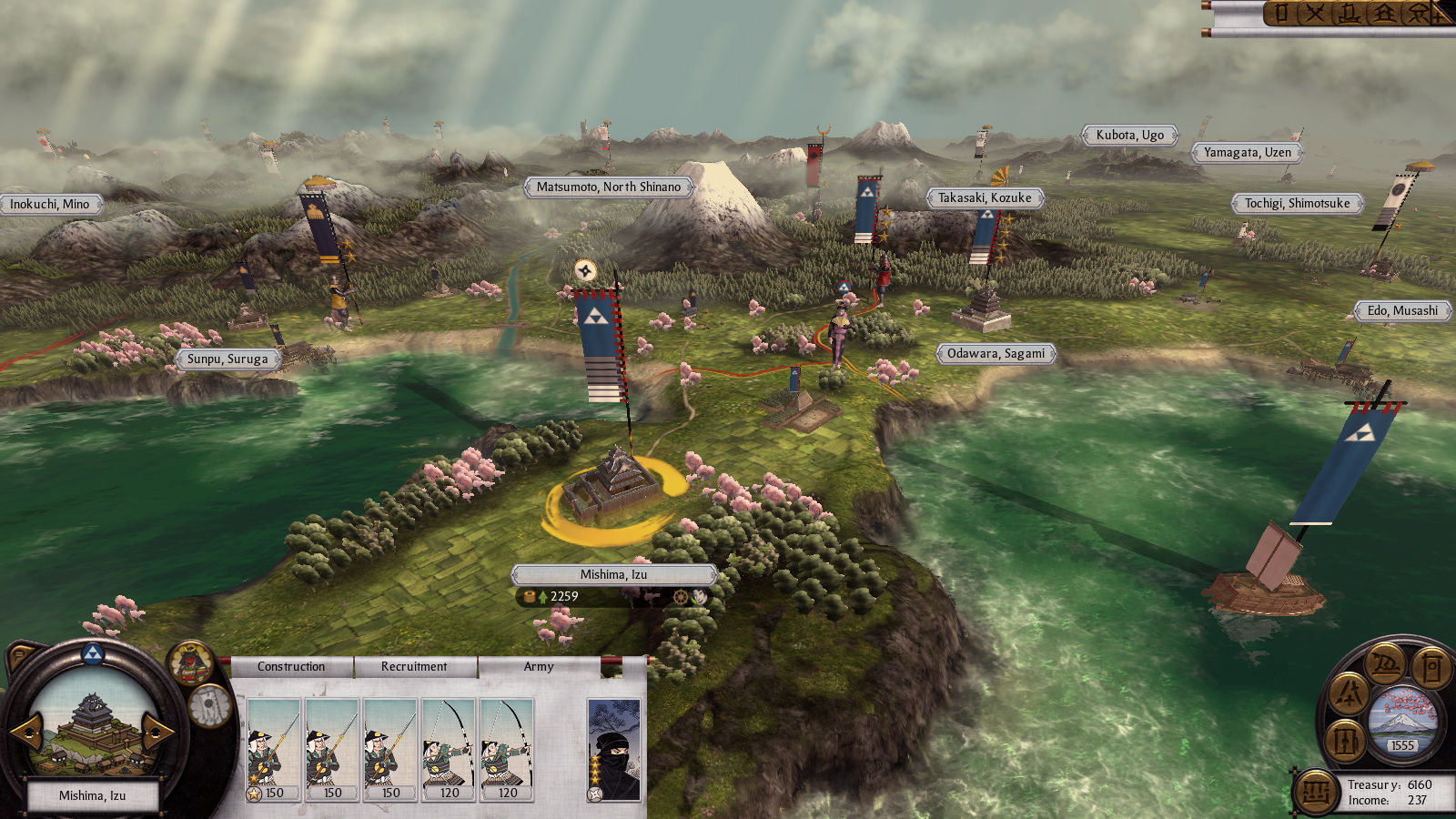 Die besten Fraktionen von Total War: Shogun 2 im Ranking