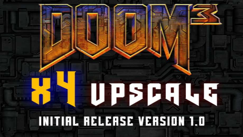 Doom III x4 Texture Upscale Mod v1.0